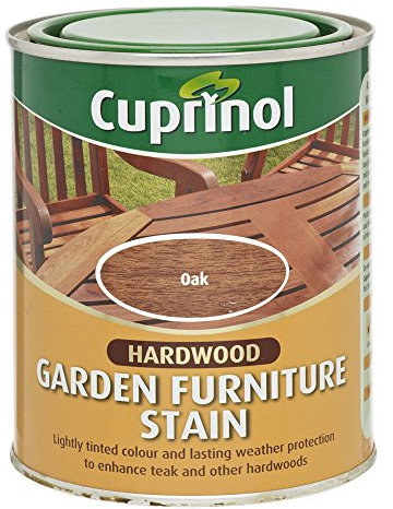 Cuprinol® Hardwood Garden Wood Furniture Stain Paint Colour Shades Treatment OAK 750ml New