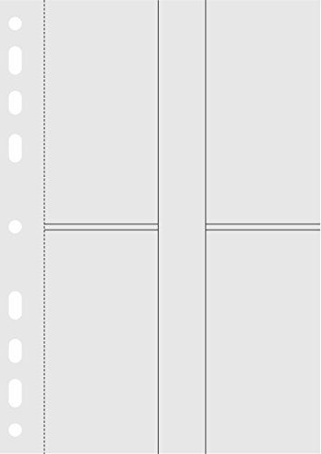 rido/idé 7065702 Visitenkarten-Sammeltasche (für A 5 Ringbuch/Timer/Timing 1, 48 Fächer)