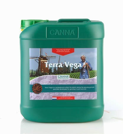 CANNA 9120005 Terra Vega - Erde Gemüse Nährstoff - 5 Liter