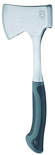 Ruthe Handwerkerbeil DIN 7287 VPA/GS mit Vollstahlstiel, Silber/Schwarz, 40 x 15 x 5 cm