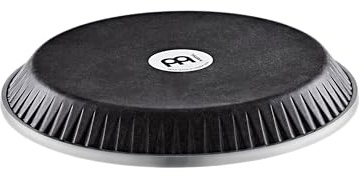 Meinl Percussion Remo Conga Head - Skyndeep Kalbfell für 11 Zoll Congas - TTR-Rim - Durchmesser 27,94 cm - Kalbfell, Schwarz (RTHEAD-11BK) | Black Calfskin Skyndeep Fell für Conga, Durchmesser 11 Zoll, TTR-Rim, Kalbsfell
