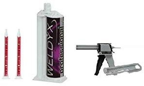 Edelstahlkleber - Aluminiumkleber ohne Primer Hochleistungsklebstoff WELDYX professional