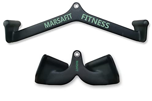 Accesorios para máquina de polea en T para gimnasio en casa, barra en T, barra de tracción para bíceps, bíceps, tríceps, barra de tracción LAT, empuñaduras de entrenamiento de fuerza de espalda, barra