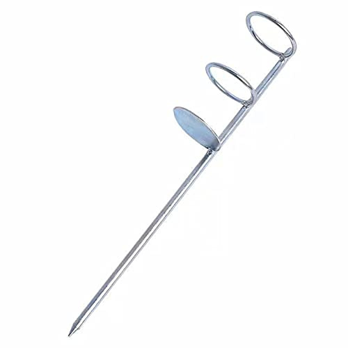 Worparsen Support de canne à pêche résistant à l'usure - Support de canne à pêche antidérapant - Fourche simple - 50 cm