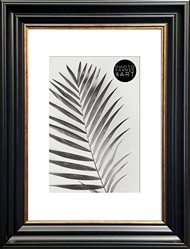 pf+a REAL GLASS Black Copper Gold Vintage A4 For A5 Frame Wall Tabletop