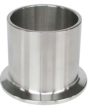 SarUel 4'' 102 mm Tri-Clamp, Lange Zwinge, Höhe 50 mm