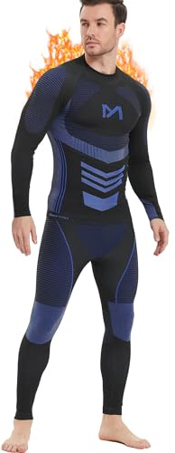 MEETYOO Herr eu-u48 basskiktsset, blå, XL, blå, XL