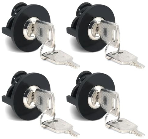 4 Pcs Steckdosenschloss, Abschließbare Steckdose mit Schlüssel Steckdosensicherung für Stromdiebstahl Verhindern, Steckdosenschutz Kindersicherung Verhindern dass Kinder Haustiere