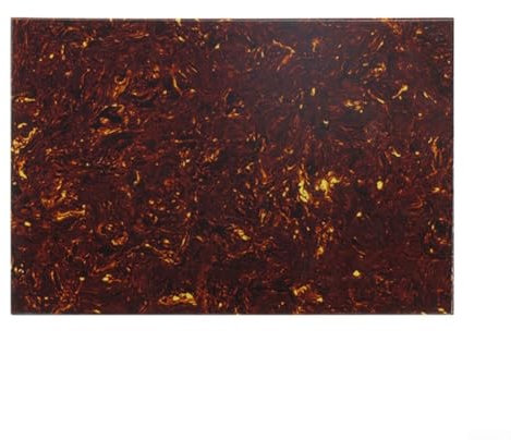 44 x 29 cm blanko DIY Pickguard für E-Gitarre, Scratchplate Material (braune Schildkröte)