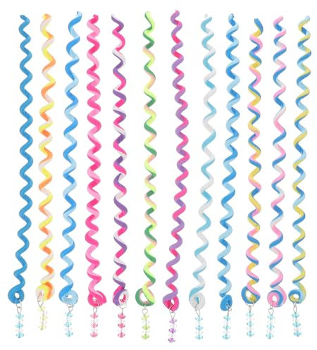 BELLIFFY 12stücke Haar Styling Hoops Für Kleine Mädchen Halter Haarschmuck Für Mädchen Zum Selbermachen Von Zöpfen Locken Und Pferdeschwänzen