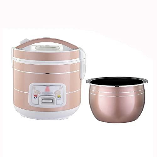 Cuociriso Domestico-vaporizzatore, cuociriso Antiaderente Domestico, Cottura con Un Solo Tasto e conservazione Automatica Calore 1-8 Persone
