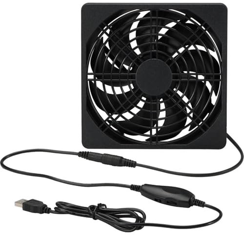 Ventola di raffreddamento USB, ventola di raffreddamento esterna per PC con 3 velocità del , ventola di raffreddamento portatile multiuso ventilatore USB per computer elettrodomestici