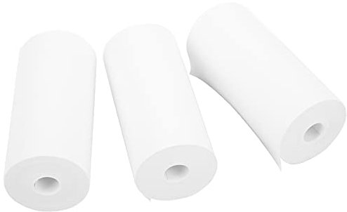 Cámara de Papel, Papel para Impresora Térmica con Alto Rendimiento, 3 Rollos de Película para Cámara Instantánea de 57 * 30 Mm para Cámara Infantil