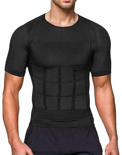 Gaine Ventre Plat Homme Corset Sportswear Débardeur Gainant Musculation Vitalvest Gilet Minceur Tee Shirt Compression Maillots De Corps Vêtements Debardeur sous-Vêtements Sport T Coton Sudation pour