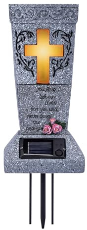 Friedhofsvasen Dornen Für Gräber - Dornenvase Für Den Friedhof – Solarbetriebene Blumenvase Für Friedhof, Langlebiger Blumenkübel Für Den Garten, Grabstein-Pflanzgefäß, Dekoratives Blumenarrangeme