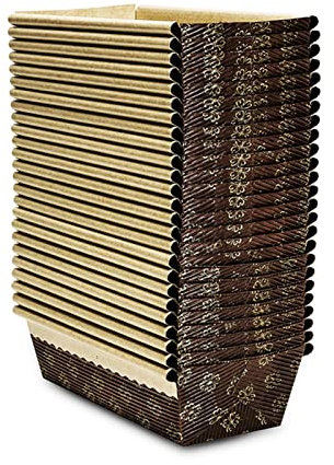 25PCS Loaf Bread Pans Brown Paper Rectangle Brownie Boxes Baking Tools Paper Baking Loaf Pan Kitchen Supplies