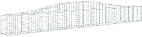 Gabions for Landscaping and Erosion Control, Zinc-Coated Metal Rock Cages for Outdoor Decoration, Durable Stone Holders