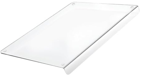 Tabla de cortar transparente, apta para lavavajillas, acrílico grueso, transparente, para cortar verduras, herramienta de cocina sostenible, antideslizante, corte de cocina
