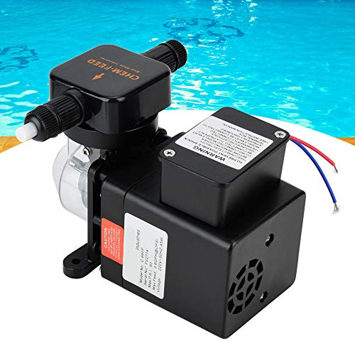 Cocoarm Bomba Dosificadora Automática, Salida de Alto Rendimiento para Desinfección de Piscinas, Control Fácil de Usar, Dosificación Química Eficiente, Fácil Instalación, Diseño de bajo