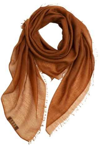Prettystern Damen 100% Kaschmir leicht hauchdünn Ring Tuch aus feiner 200 garn Cashmere Fäden für Frühling Sommer