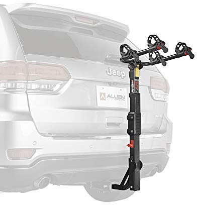Allen Sports Premier Hitch Mounted 2-Bike Carrier, Model S525, Black