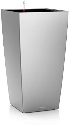 Lechuza Pflanzsäule Cubico 50 Silber metallic 18165