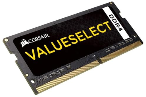 Corsair Value Select SODIMM 16GB (1x16GB) DDR4 2133MHz C15 Memory for Laptop/Notebooks - Black