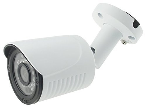 BW IPCB14S400 Caméra de sécurité réseau IP 4 MP H.265 Ultra HD PoE avec objectif grand angle 3,6 mm extérieur/intérieur IP66 résistant aux intempéries et au vandalisme