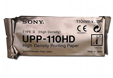 10 Rollen von Papier Sony für Thermodrucker Ultraschall upp-110HD – Original