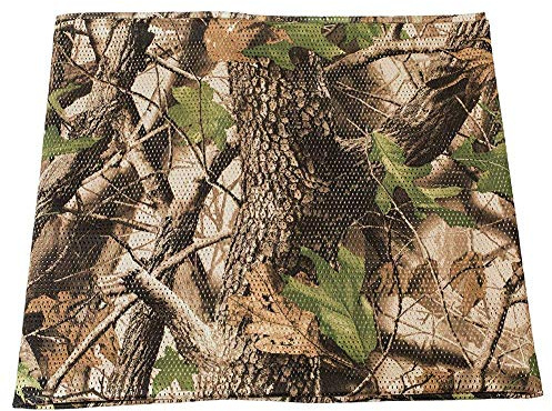 LOOGU Leichtes Stofftuch für Sichtschutz Tarnung Sonnenschutz – Tuch Tarnnetz Abdeckung Burlap für Garten Camping Jagd und vieles mehr – Verschiedene Größen und Designs (1.5m x 20m, Tree Camo)