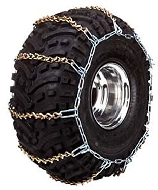 Motorsportgoetz Schneeketten 18x9,5-8 für Schneefräse, Rasenmäher - Metall