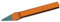 Cincel en cruz, dimensiones: 125 x 14 x 9 mm.