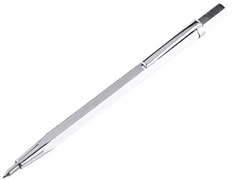 aqxreight Tip Scriber Pack Alloy Etching Engraving Pen with Clip for Glass Ceramics Metal Sheet Silver Engraving Pen Tool Kit Power Tools Drill