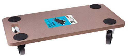 ADGO Piattaforma di Trasporto Rettangolare 600 x 300 mm, MDF, Capacità di Carico Fino a 200 kg, Imbottitura per il Trasporto del Carrello, Mobili Portatili, per il Trasferimento, Rimodellamento