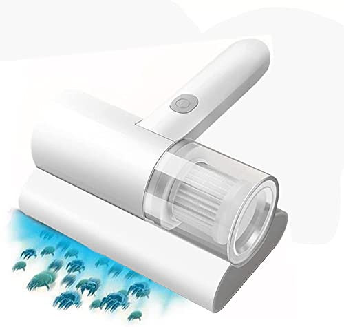 WUJAFCW Aspirapolvere for Materasso Piccolo 220V for Letti Materassi for Divano, Moquette, aspirapolvere for Letto Portatile, aspira fortemente Acari Profondi, allergeni, Polvere, Capelli, ECC.