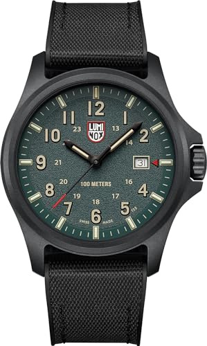 Luminox Herren Armbanduhr Atacama Field 1960 mit Kautschukarmband, 10 Bar, 44 mm, XL.1977