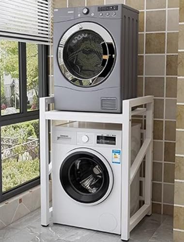 Estante para Lavadora De Tambor, Estante De Almacenamiento para Lavadora Ahorro De Espacio 3 Organización De Baño Ajustable para Estantería De Lavandería Ahorro De Espacio C,73 * 63 * 105 CM