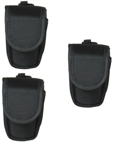 FOMIYES 6 Stk Tragetasche für portable pulse finger fingerpulsoximeter Finger gehäuse -Aufbewahrungstasche tragbare Oximetertasche Black