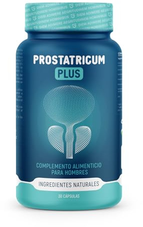 Prostatricum Plus – Vitalità Maschile e Benessere Urinario – con Quercetina, Saw Palmetto, Prugna Africana – 30 Capsule – Integratore Alimentare