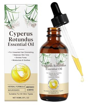 Cyperu Rotundus Oil for Hair Removal, Cyperus Post Depilatory Oil, Pure Natural Body and Facial Hair Removal, Moisturizing & Soothing For All Skin Types (1)
