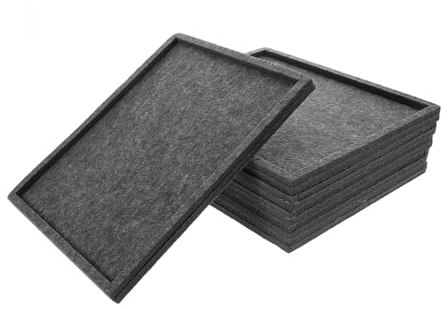 Gogogmee Puzzle Sortierschalen Aus Filz Stapelbares Organizer Tablett FüR Bis Zu 1000 Teile Tragbare Sortierschale Mit Langlebigem Material Wiederverwendbare Aufbewahrung FüR Einfache