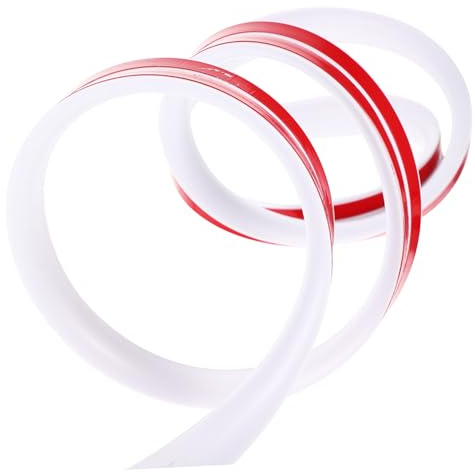 Homoyoyo Self-adhesive Pvc Cable Hider and Wire Hider for Wall Mounted Tv, 2m White 10x6mm, Cord Concealer for Home Wiring Organizer and Tv Cord Management
