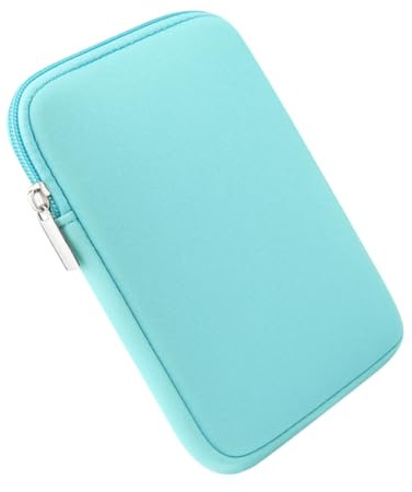 Toddmomy Ultrathin E-reader Sleeve Case for Lightweight Splashproof Ebook Reader Bag with Dirtproof Protection Stylish Mint Green Cover for Travel and Daily Use