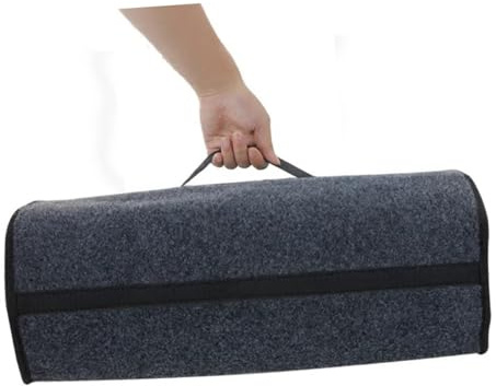 Organizador de Maletero Caja de Fieltro Plegable, para Coche y Furgoneta | Instalación Sencilla Cierres de Gancho y Bucle, Portátil, Adecuado para Compras y Artículos de Ñiño