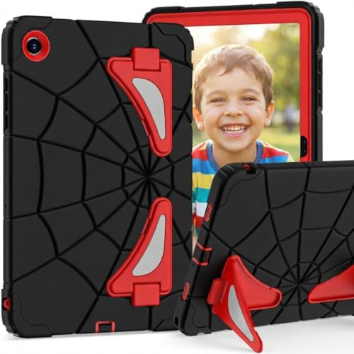 FONREST Funda resistente para niños para Samsung Galaxy Tab A11+ Plus/A9+ Plus de 11 pulgadas con soporte doble y soporte para S Pen, funda protectora dura de PC+Silicona para niños SM-X230/X235/X236