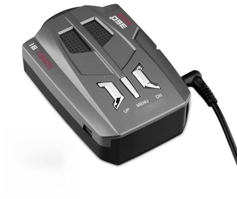 RASTKY Detector de para Coche, Alta Sensibilidad, 360°, Detección Frontal, Trasera, Velocidad, Indicaciones de Voz para una Conducción Segura