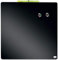 Nobo - Mini Tableau Magnétique Coloré Sans Cadre, Format Carré, Effaçable à Sec, Fixations Murales, Maison/Bureau, 360 x 360 mm, Noir, 1903774