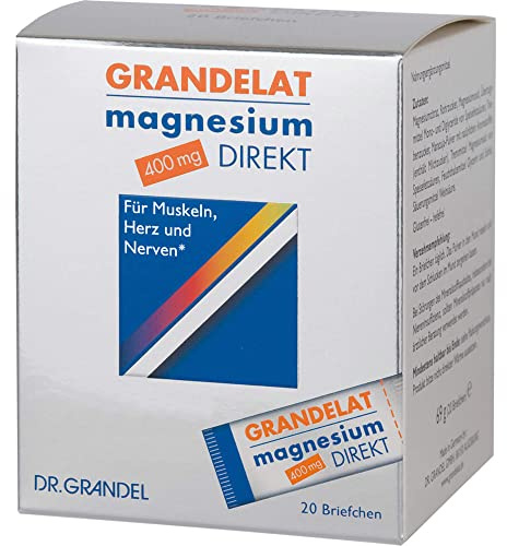 MAGNESIUM DIREKT 400 mg Grandelat Pulver 20 St