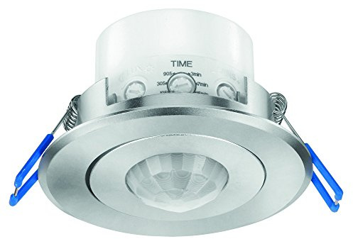 Sonero IMS090 Détecteur de Mouvement au Plafond - Installation Intérieure pour Montage au Plafond, Degré de Protection: IP20, Champ de Travail 360 ° / 3-8M, Aluminium (1 Pièce)
