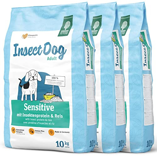 Green Petfood 3 x 10 kg InsectDog Sensitive